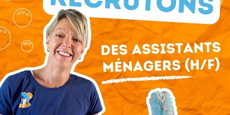 L'agence Albi Carmaux recrute des assistants ménagers