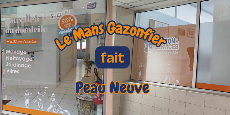 vitrine le Mans gazonfier 